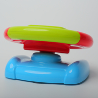 Volant de simulation musical et lumineux en ABS pour enfants, jouet éducatif pour l'apprentissage précoce, cadeau à piles pour tous les âges