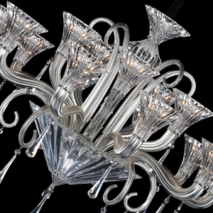 Lámpara Colgante de Cristal K9 de Alta Calidad VH, Estilo Moderno Europeo Nórdico, para Interiores de Habitaciones de Hotel AC - Product Image 5