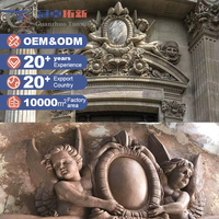 Cornice per Porte e Finestre in GRC Ignifugo Classe A, Isolamento Termico, Resistente alle Intemperie, Struttura Personalizzata