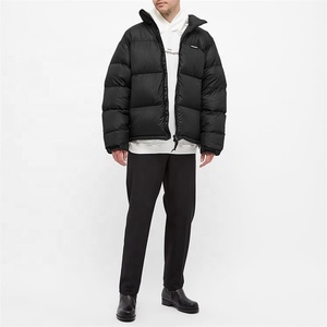 Chaqueta de Plumón para Hombre, 100% Poliéster, Relleno de Plumas, Cierre de Cremallera, Dos Bolsillos Laterales, Etiqueta de Goma, Puños Ajustables, Logotipo - Product Image 3