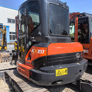 รถขุดขนาดเล็ก Kubota KX161 มือสองแท้ 100% น้ำหนัก 6 ตัน |   ทนทาน ผลิตในญี่ปุ่น พร้อมเครื่องยนต์และปั๊มคูโบต้า - Product Image 1