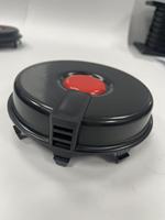 Nouvelles protections anti-poussière d'essieu de remorque robustes de haute qualité, en acier, compatibles avec les caches-moyeux et les enjoliveurs de roue SAF