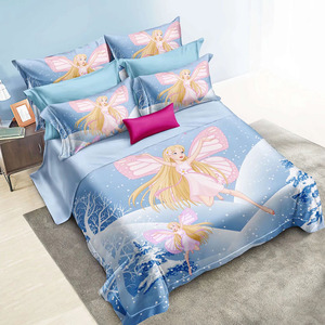 Custom Logo 3D Printed Duvet Cover Girls Fashion Printed <strong>Bedding</strong> Set Brushed Microfiber Bed Sheet for <strong>Teenager</strong> - Product Image 5