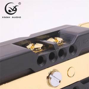 Enchufes de 20A YIVO XSSH Audio, enchufes eléctricos de doble potencia con 3 pines, estándar americano, chapados en oro o rodio, cobre rojo. - Product Image 6
