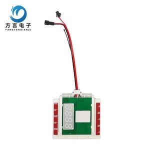 สวิตช์หรี่ไฟแบบสัมผัสสี5A <span class=keywords><strong>DC</strong></span> 12V แบบปุ่มเดียวที่แสดงเวลาและอุณหภูมิ - Product Image 4
