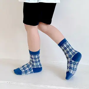 Chaussettes de football pour enfants de 1 à 12 ans avec logo personnalisé Pack de chaussettes pour enfants Chaussettes blanches pour l'école
