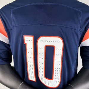 Maillot de football américain personnalisé de haute qualité, séchage rapide, impression par sublimation, chemises pour hommes adultes, manches courtes, maillot de baseball - Product Image 6