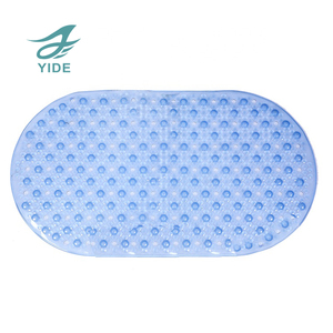 Alfombrillas de <span class=keywords><strong>baño</strong></span> de ducha de PVC antideslizantes personalizadas de fábrica YIDE con ventosas alfombrilla de <span class=keywords><strong>baño</strong></span> <span class=keywords><strong>antideslizante</strong></span> - Product Image 1