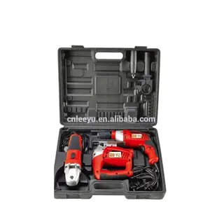 OEM Manufacturer 3 In 1 Power Tools Set 500w Impact Drill 115mm Angle Grinder 350w Jig Saw