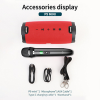 Enceinte Bluetooth portable Flip 7 avec basses profondes, son puissant 40W, étanche IPX-5, résistante à la poussière, avec microphone sans fil pour karaoké