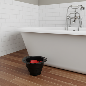 Kit de raccordement pour baignoire autoportante, adaptateur ABS 6 pouces, connexion filetée, design moderne - Product Image 2