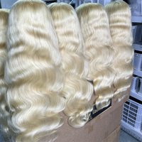Perruques pour femmes Goodluck, couleur Balayage, cheveux ondulés de 18 à 40 pouces, avec dentelle frontale 13*4, douces et volumineuses, styles brésiliens et vietnamiens