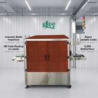 Machine d'inspection et de tri visuel pour système de collecte et de déviation de données de flacons