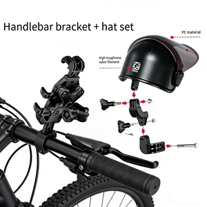 Soporte Impermeable para Teléfono de Motocicleta, Antirrobo, Absorción de Impactos, Soporte de Navegación para Bicicleta y Scooter, Resistente a la Lluvia y al Polvo, Estable - Product Image 1