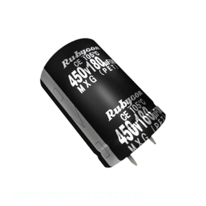 Condensateur à électrolyte aluminium 1800 µF 20% 100V SNAP TH à montage traversant 1800 µF 100MXG1800MEFCSN22X30 – Distributeur agréé - Product Image 1