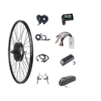 Kit moteur de moyeu Bafang avec batterie 48v 750w kit de conversion moteur de moyeu de vélo électrique bafang pour roue arrière avec affichage DP C220.CAN