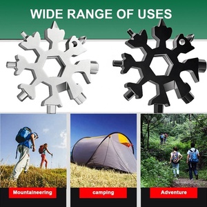 18 trong 1 đa chức năng thân thiện với môi thép không gỉ Hướng dẫn sử dụng số lượng lớn bông tuyết Túi bia mở chai - Product Image 3