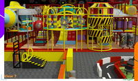 Conception 3D gratuite Aventure commerciale pour enfants Aire de jeux intérieure Produits pour parc d'attractions pour enfants Parc Trampoline