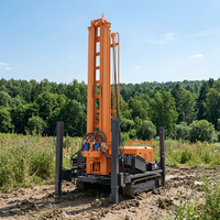 Offre Spéciale – Foreuse pneumatique sur chenilles de 350 m pour puits d'eau DTH, machine de forage pour l'irrigation agricole, certifiée CE ISO
