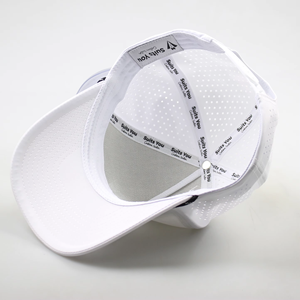 Thời Trang Mới Tùy Chỉnh PVC Vá Biểu Tượng 5 Bảng Điều Chỉnh Polyester Không Thấm Nước Thể Thao Golf <span class=keywords><strong>Hat</strong></span>,Laser Cắt Đục Cha Gorras, Dây Mũ Bóng Chày - Product Image 3
