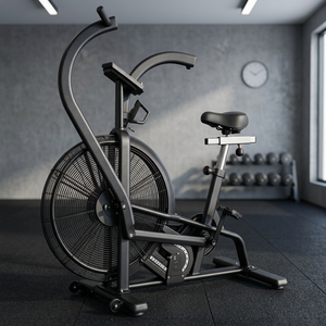 Vélo d'exercice commercial à résistance par ventilateur, peu encombrant, idéal pour mini-studio de fitness - Product Image 2