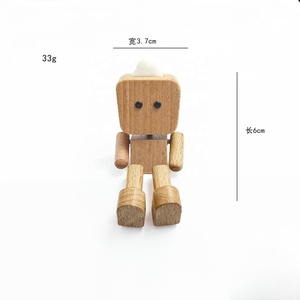 Nouvelle figurine <span class=keywords><strong>Pinocchio</strong></span> berçante écologique et charmante, mini poupée à jambes mobiles en <span class=keywords><strong>bois</strong></span>, modèle gravé au laser, ornement de voiture - Product Image 6