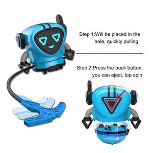 Jouet robot gyroscopique rotatif 3 en 1, engrenage de traction, <span class=keywords><strong>toupie</strong></span> de combat, kit de voiture robot, jouet gyroscope détachable amovible pour enfants - Product Image 5
