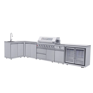 Parrilla de Gas para Exteriores de Acero Inoxidable para Cocina y Fiestas, Modelo LQ-B801, Venta Caliente de Fábrica - Product Image 1