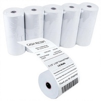 Fabricant chinois de rouleaux thermiques en papier pour machines à cartes, impression claire, personnalisables, à prix compétitif