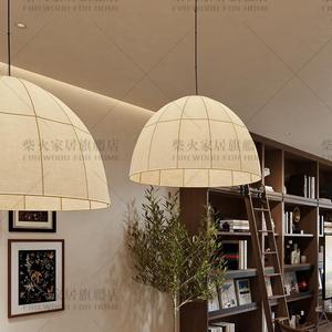 Lustre rond de style chinois rétro, luminaire suspendu de 50 cm, 60 cm, 80 cm de diamètre, LED E27, pour bar, chambre à coucher, salle à manger - Product Image 2