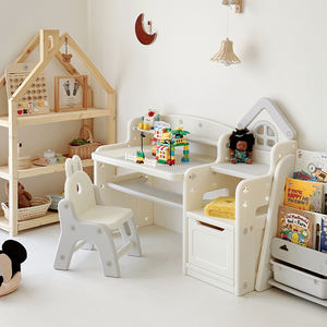 MIGO BEAR Chaises d'apprentissage ergonomiques pour bébé Table et chaise de sécurité détachables pour enfants - Product Image 3