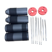Tenge 1Set Cache-poussière supérieur pour kits d'amortisseurs à suspension pneumatique Mercedes W230 R230 2303200213 2303200513 2303208613 2303208513