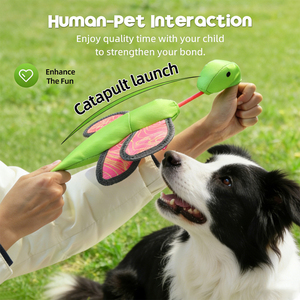 Jouet interactif transfrontalier populaire pour chien, lanceur sonore de mouches, idéal pour les sports de plein air et les Border Collies - Product Image 6