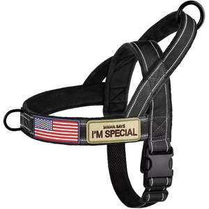 สายจูงสุนัขแบบใหม่สำหรับข้ามพรมแดน ทำจากไนลอน สำหรับสุนัขพันธุ์ใหญ่ พร้อมปลอกคอ สำหรับโกลเด้นรีทรีฟเวอร์ เยอรมันเชพเพิร์ด และสุนัขพันธุ์บอร์เดอร์ - Product Image 1