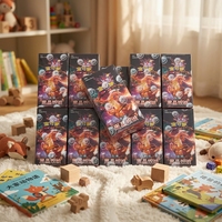 Nouvelle Collection Pokémon PTCG Chinois 13.0 Black Crystal Chicheng Spray Fire Dragon Coffret Cadeau Cartes à Collectionner Jouet en Papier