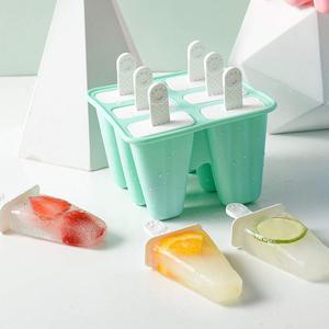 Molde de silicona para paletas de helado con logo personalizado 2024, sin BPA, flexible, herramientas para congelar helados, ¡el más vendido! - Product Image 1