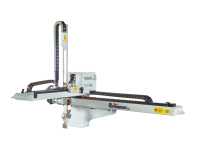 Bras robotisé SML à 3 axes pour machine de moulage par injection, avec moteur et alimentation par le haut, manipulateur robotique mécanique pour préhension et placement