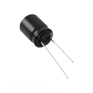 Condensateur à traversée de circuit (THC) en aluminium 1000 µF 20% 16V RADIAL 16ZL1000MEFC10X20 – Distributeur agréé - Product Image 1
