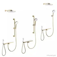 2025 robinets de douche à main haute praticité pulvérisateur en laiton massif colonne attachée salle de bain douche