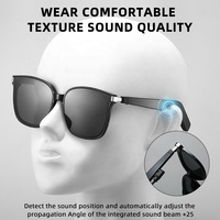 Lunettes de soleil intelligentes sans fil personnalisées unisexes avec casque Bluetooth intégré et IA, pour la personnalisation de la mode