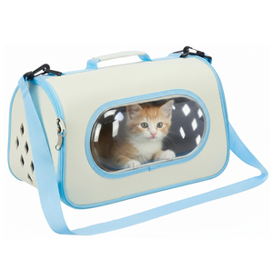 Sac à dos respirant pour animaux de compagnie, pour chats et petits chiens, randonnée en plein air, sac de transport confortable pour animaux de compagnie, sac de voyage pour animaux de compagnie - Product Image 1