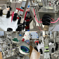 Machine de remplissage et de bouchage automatique rotative à pompe péristaltique pour baume à lèvres, brillant à lèvres et rouge à lèvres, pour ligne de production de maquillage