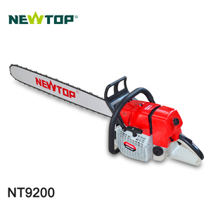 Tronçonneuse robuste 2 temps NT9200 91,6 cm³, grande puissance, guide-chaîne de 36 pouces, carburateur Tillotson, chaîne Oregon, pour la coupe du bois en ferme - Product Image 1