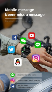 Montre connectée avec écran AMOLED, boîtier en alliage, étanche, pour hommes, appels, fréquence cardiaque, oxygène sanguin, tracker de fitness multifonctionnel pour Android - Product Image 3