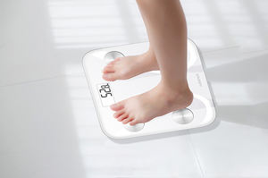 जम्पर JPD-BFS300 गर्म बिक्री वायरलेस स्मार्ट इलेक्ट्रॉनिक डिजिटल शरीर में वसा भार बाथरूम पैमाने - Product Image 2