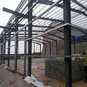 Gran Span de alta resistencia de metal prefabricado edificios <span class=keywords><strong>ropa</strong></span> taller prefabricado estructura de acero almacén - Product Image 5