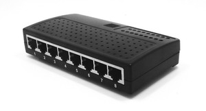 Commutateur réseau ES100-7PD Rpoe 8 ports 10/100 Mbps Fast Ethernet 24V Inversa Reverse PoE pour FAI - Product Image 3