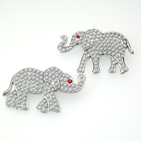 Hot Sale Hochwertige Mode Griechische Schwestern schaft Schmuck Broschen Perle Elefant Brosche Pin