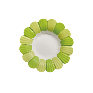 Ensemble de 10 assiettes jetables <span class=keywords><strong>en</strong></span> papier bleu <span class=keywords><strong>en</strong></span> forme de pétale pour enfants, idéales pour l'artisanat <span class=keywords><strong>DIY</strong></span>, les plateaux de desserts de fête, la décoration murale et la mise <span class=keywords><strong>en</strong></span> scène de table événementielle - Product Image 5