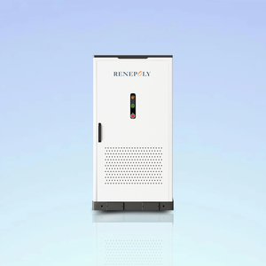 Batterie LiFePO4 Renepoly 100kW 215kWh avec cellules refroidies par liquide, armoire hybride EMS pour système solaire diesel micro-réseau On/Off - Product Image 1